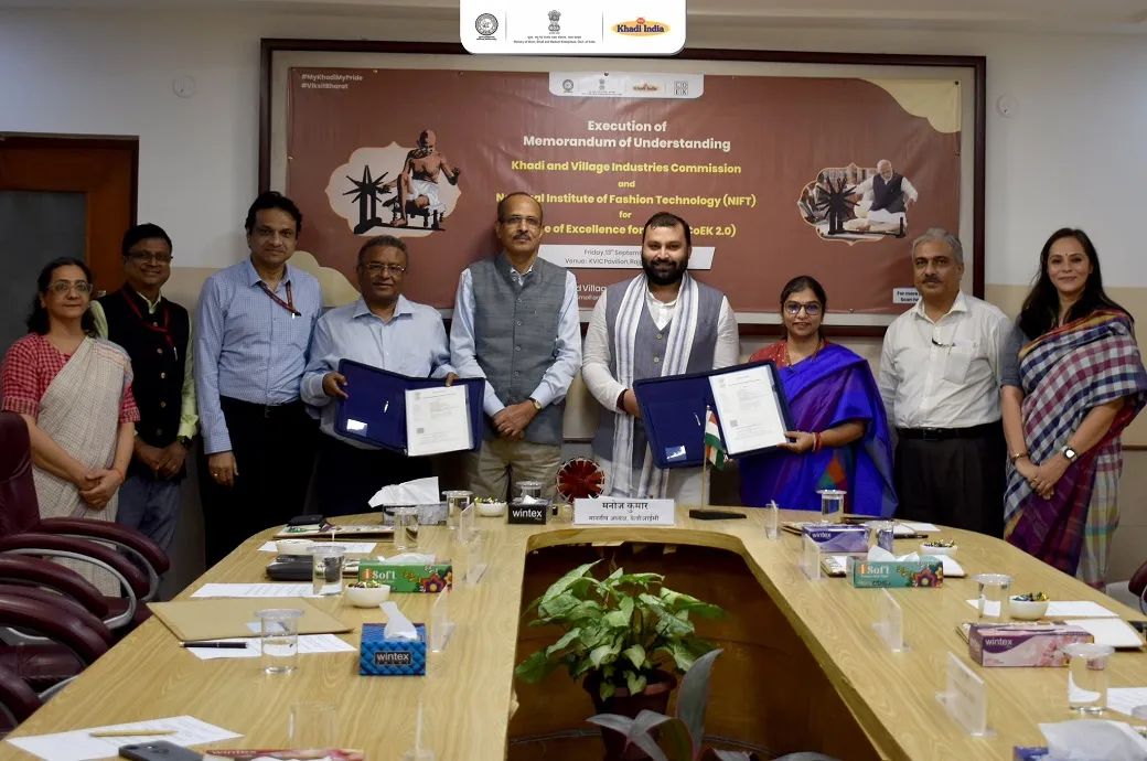 KVIC signs MoU with NIFT to elevate brand Khadi to new heights